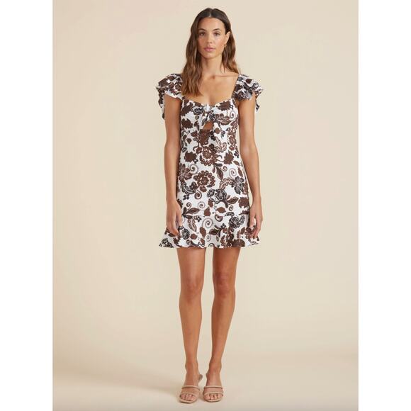 MINKPINK Amara Floral Mini Dress Size Medium NEW Vacation Party Festival Girly - Picture 1 of 12